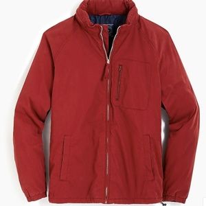NWT J. Crew Cotton-nylon Windbreaker